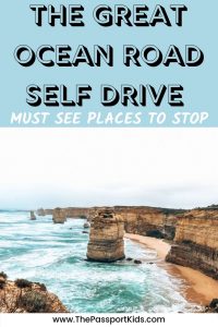 Find out all the best places to stop on the Great Ocean Road self drive in Australia. From Melbourne to Port Campbell with all the top spots to see along the coastal drive for this 4 day itinerary. Including 12 Apostles, London Arch, Gorge, Gibson Steps, Bells Beach, Port Campbell National Park and koalas in the wild! All the details you need to know about driving the Great Ocean Road! #australia #greatoceanroad #GOR #roadtrip #12Apolostles #portcampbell #apollobay #bellsbeach #londonarch #lorne