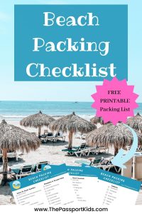 Family Beach Packing Checklist: The Ultimate Beach Packing List with everything that you need to pack for your next family beach vacation. An easy and simple list to help you pack for a hot holiday with the kids. A simple checklist that is PRINTABLE for families that loves beach vacations including beach clothing, beach gear, travel gear and more! #beachpackinglist #beachpacking #allinclusivepacking #beachchecklist #hotholidaypacking